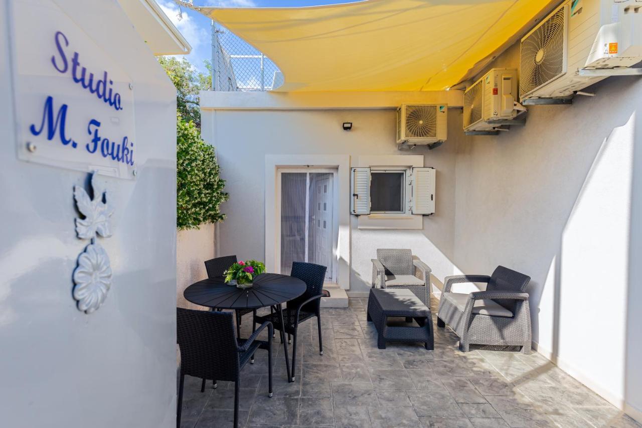 Fouki Apartments Ipsos Beach Eksteriør bilde